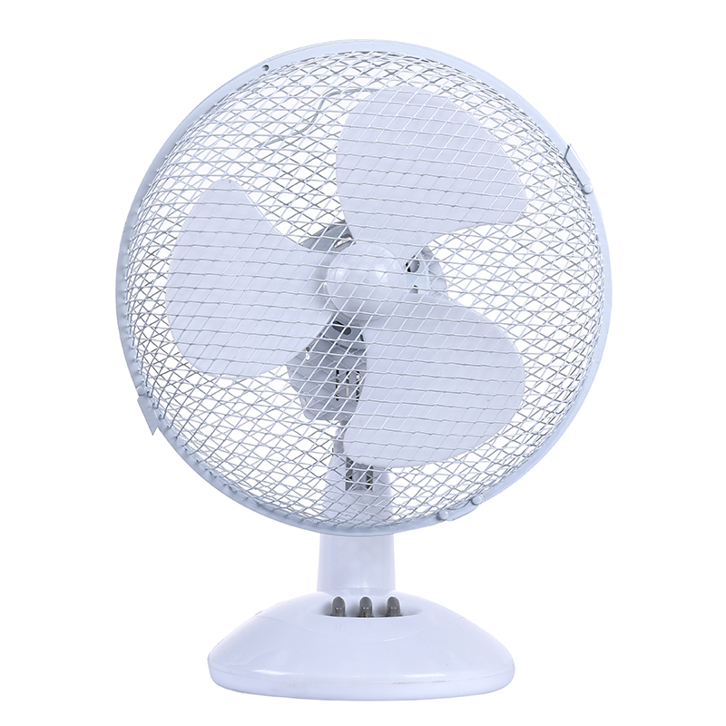 White desk fan